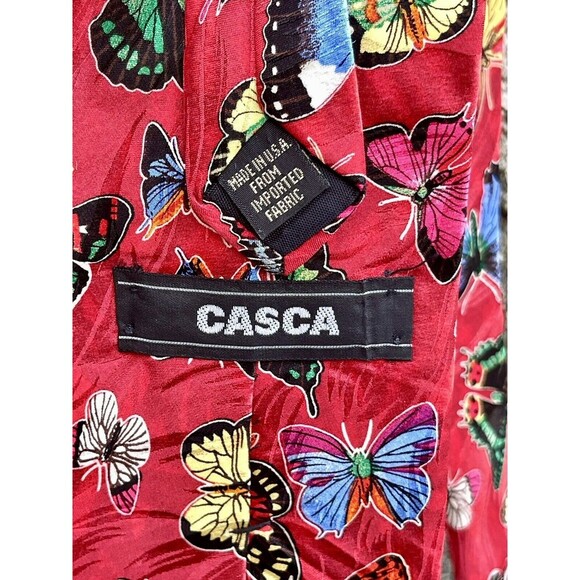 Men’s Set Of 3 Novelty Ties Bright Colors Butterflies Fish Chickens - Picture 9 of 16